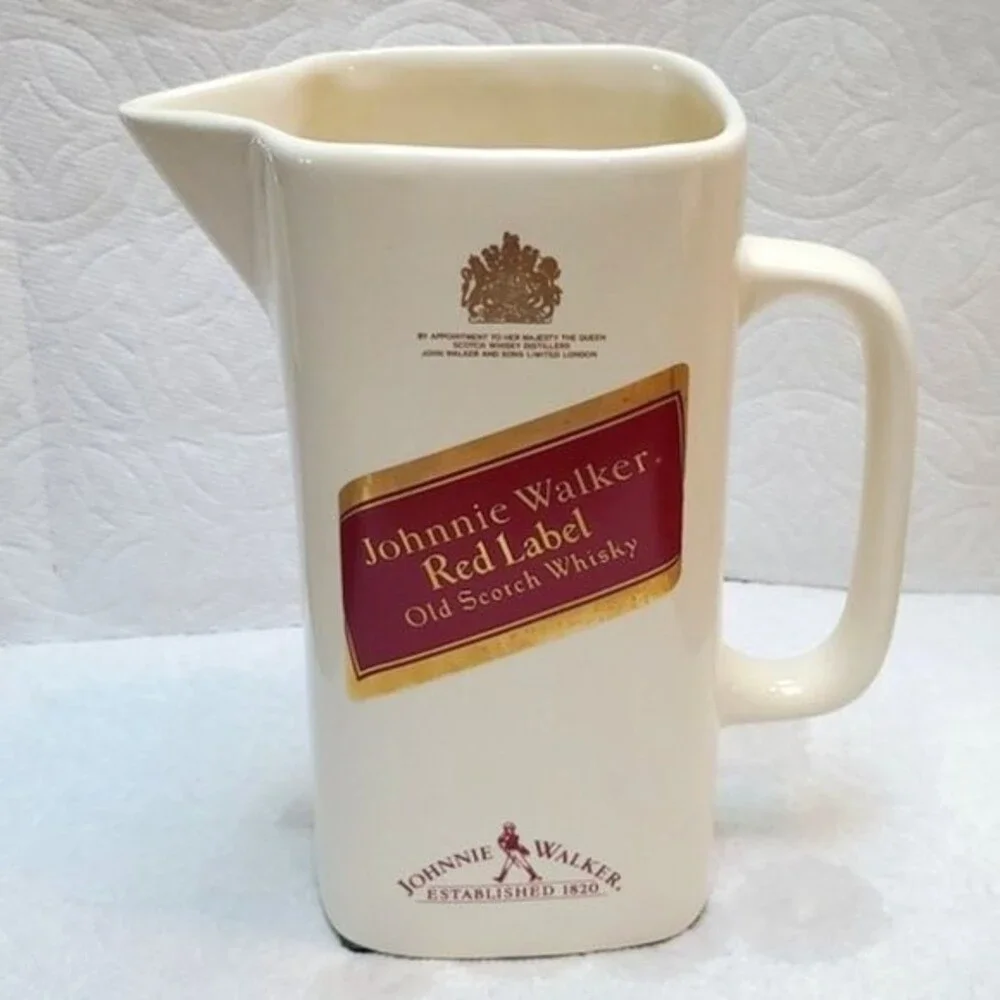 Johnnie Walker Red Label Old Scotch Whiskey Vintage Jug  by WADE  PDM England